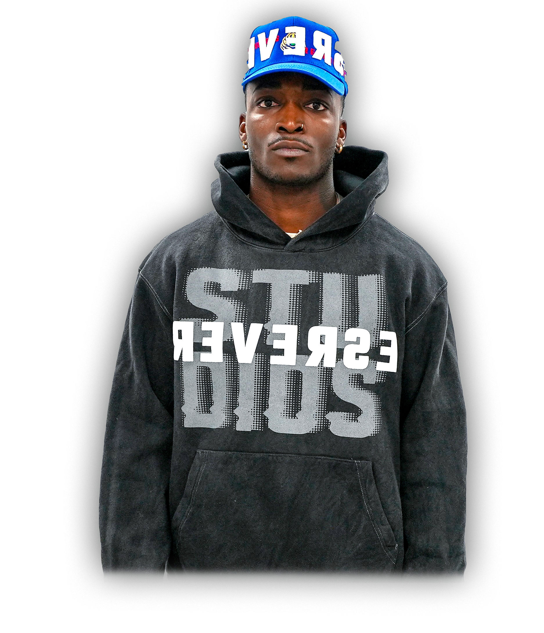 "CULTURE NEVER DIES STACKED" Royal Blue (LIMITED)