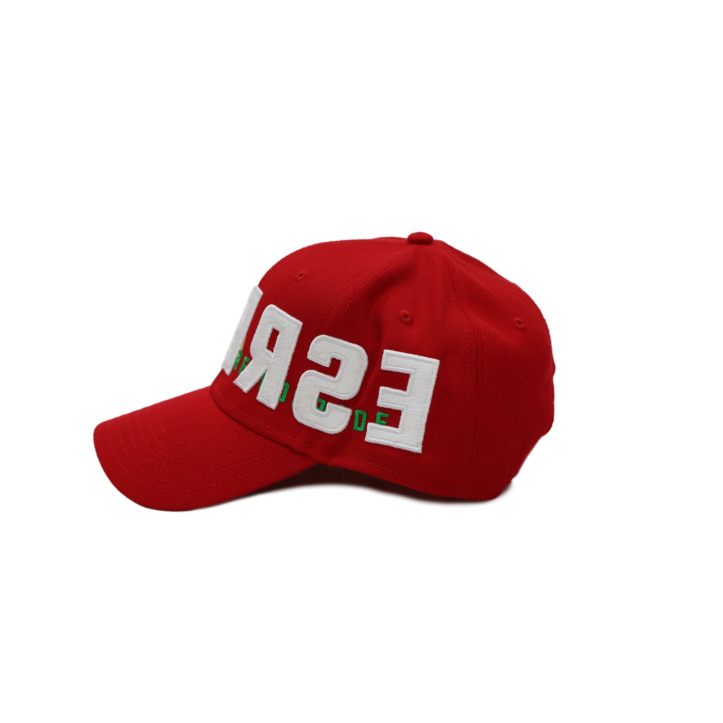 "Culture Never Dies Stacked Hat" Red