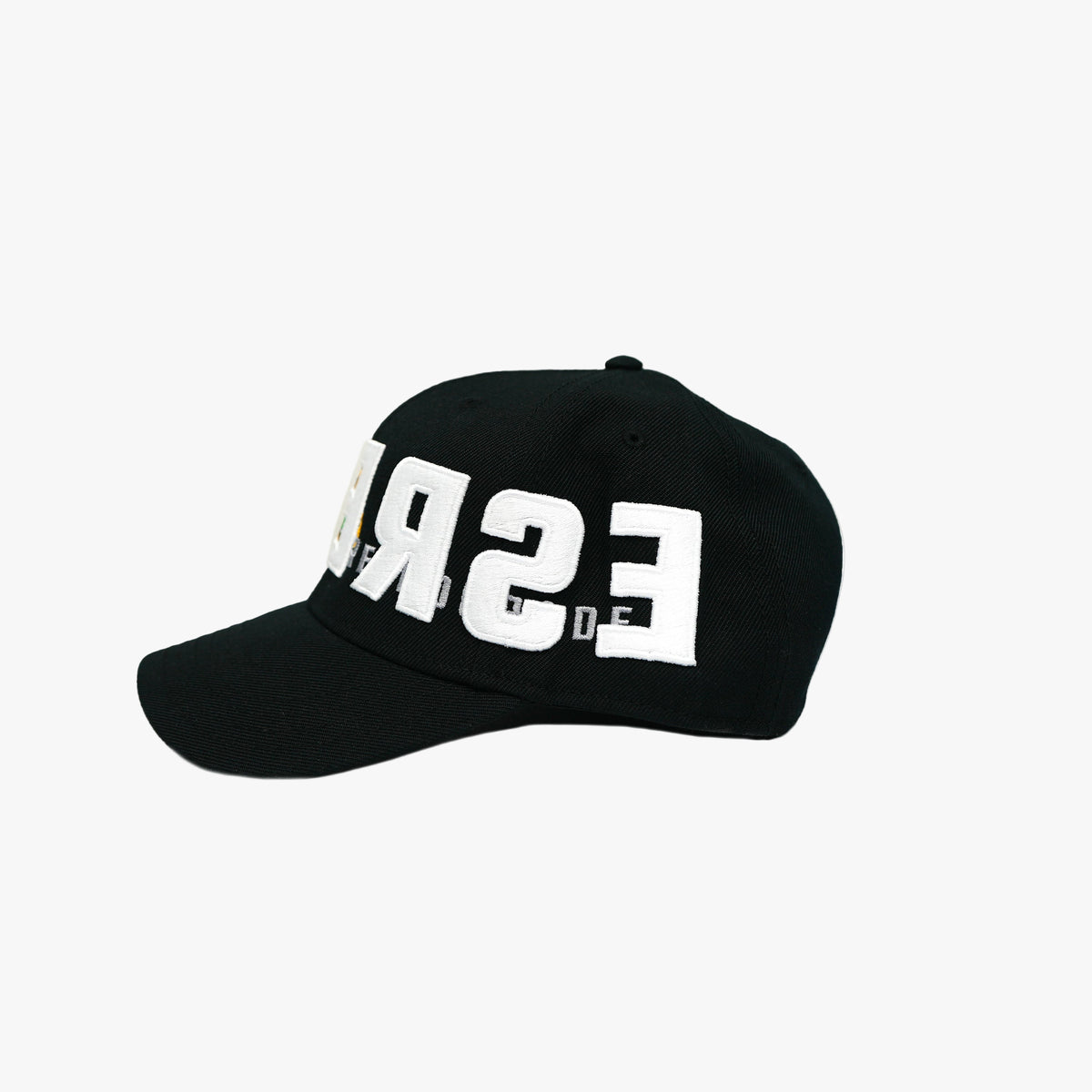 “C.N.D Stacked” Black – alternate view