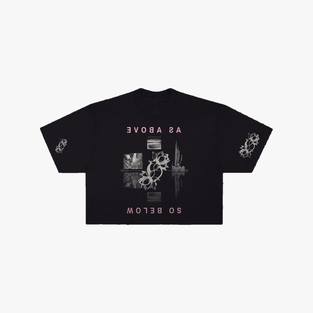 “As Above, So Below” Crop Tee