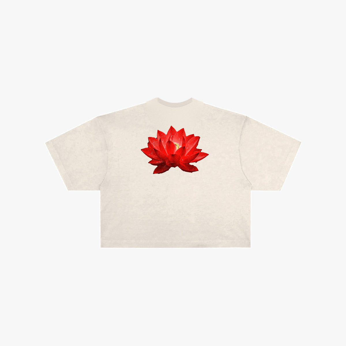 “I ♥ ESREVER” Crop Tee – alternate view