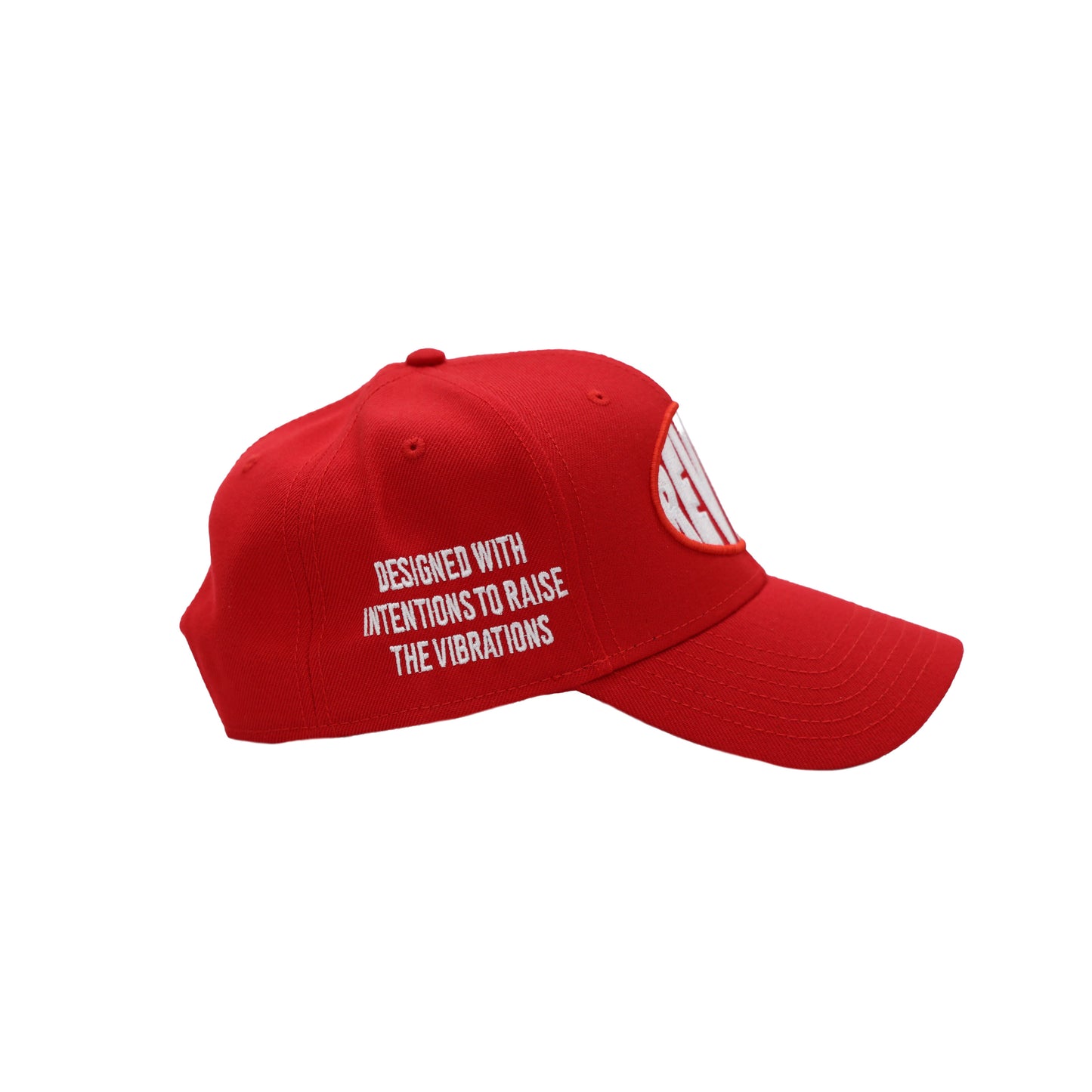 "Designed with Culture Hat" Red