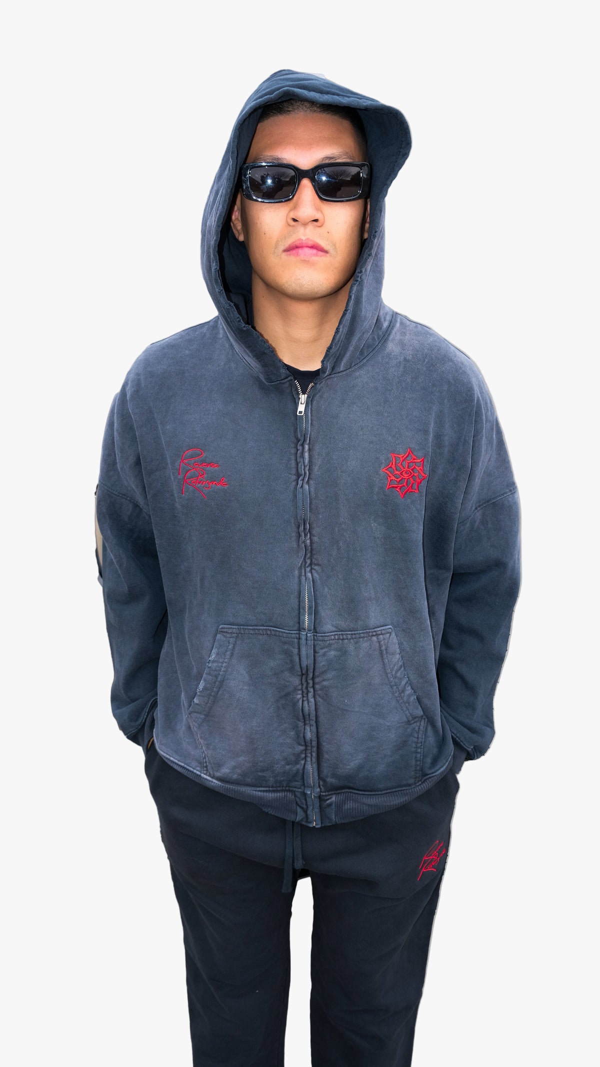“Shock Drop” Zip-Up – alternate view
